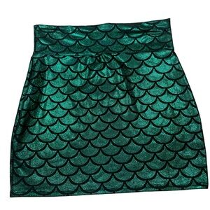 Mermaid Green Skirt